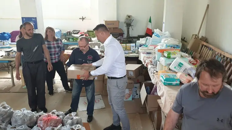 Újabb humanitárius adomány érkezett Magyarországról