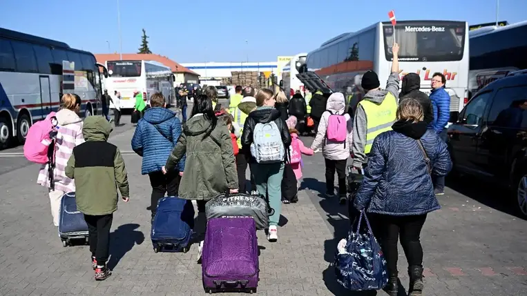 A háború kezdete óta több mint 3,2 millió ukrán állampolgár menekült Lengyelországba 