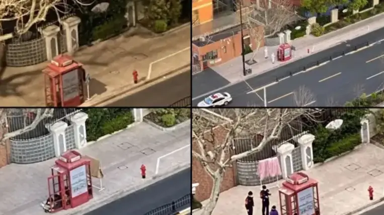 Egy hónapig egy telefonfülkében élt egy nő Sanghajban