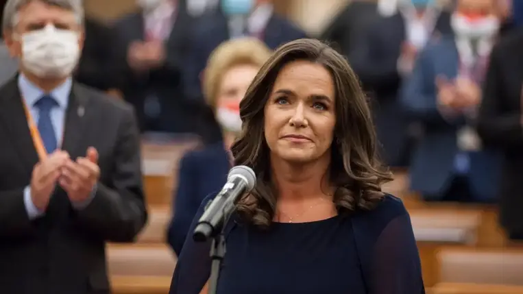 Megválasztotta köztársasági elnökké Novák Katalint a parlament