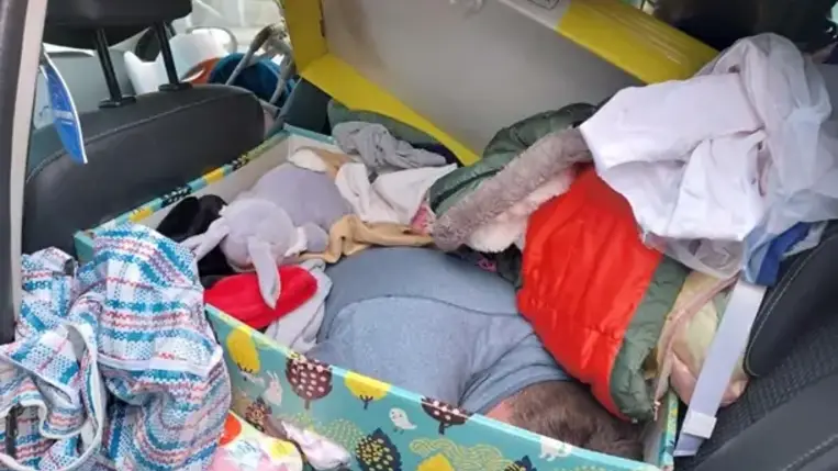 Baby boxban akarta elhagyni Ukrajnát egy katonaköteles férfi