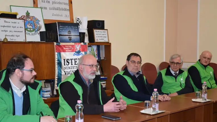 Szolidaritáslátogatáson Beregszászon Magyarország négy református főgondnoka