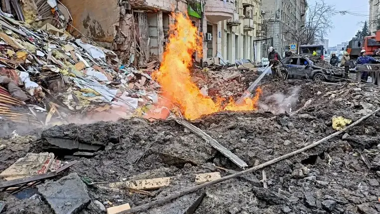 Csaknem ezer házat romboltak le Harkivban