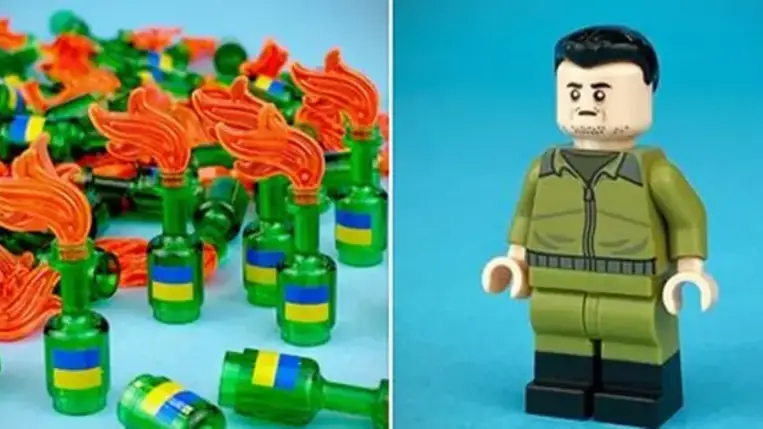 Még többet gyártanak a Zelenszkij- és Molotov-koktél-legófigurákból