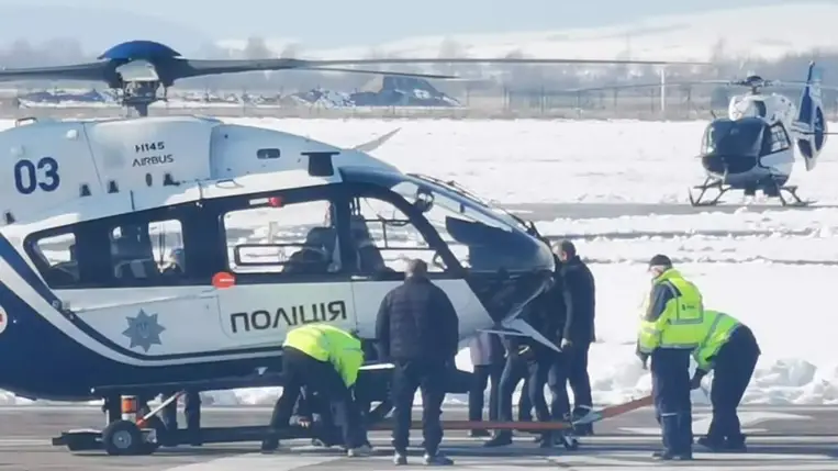 Fegyverzet nélküli ukrán helikopterek érkeztek karbantartásra Romániába