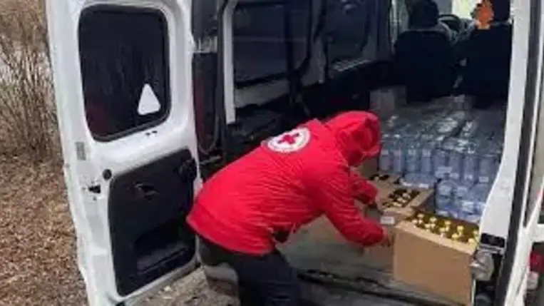 Megérkezett a Magyar Vöröskereszt segélyszállítmánya Ukrajnába