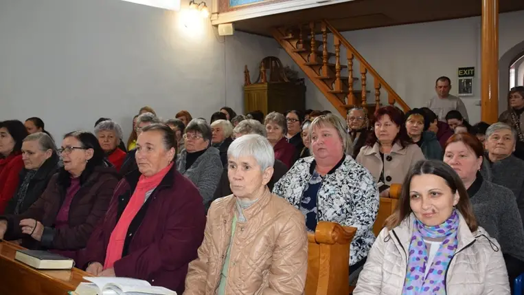 Hálaadás Verbőcön a megújult templomért. Fotó: Kovács Erzsébet