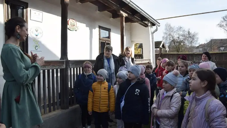 Márton-napi foglalkozás a Nagyberegi Tájházban