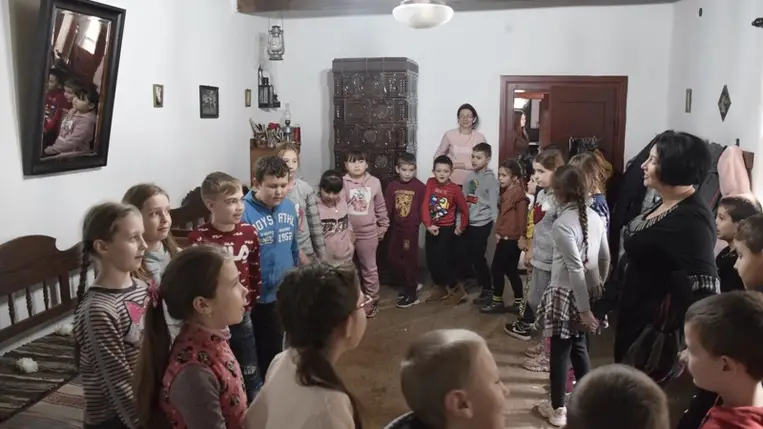 Márton-napi foglalkozás a Nagyberegi Tájházban