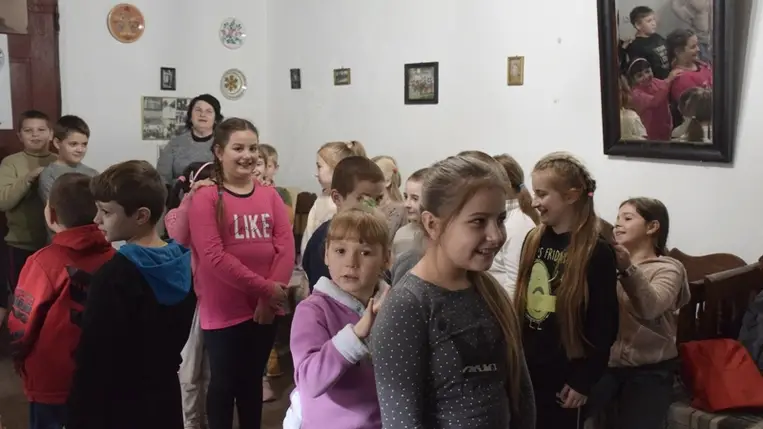 Márton-napi foglalkozás a Nagyberegi Tájházban