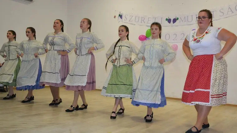 Szüreti mulatság Badalóban. Fotó: Jakab Lajos