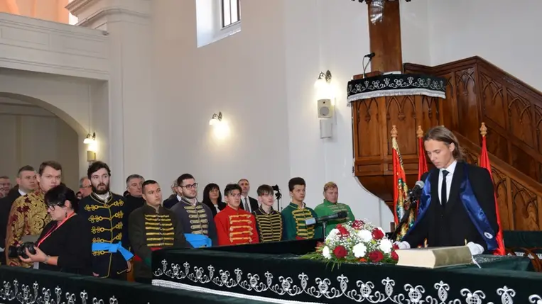 Tanévnyitó és díjátadó a Rákóczi Főiskolán. Fotó: Kovács Erzsébet