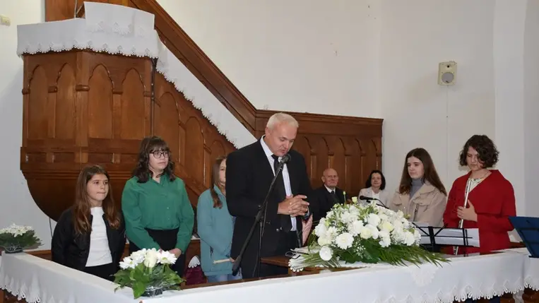 Nőszövetségi csendesdélután a benei református templomban (Fotó: Kovács Erzsébet)