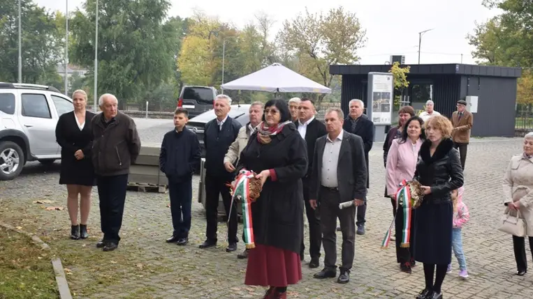 Ökumenikus istentisztelet és koszorúzás Huszton. Fotó: Kovács Elemér