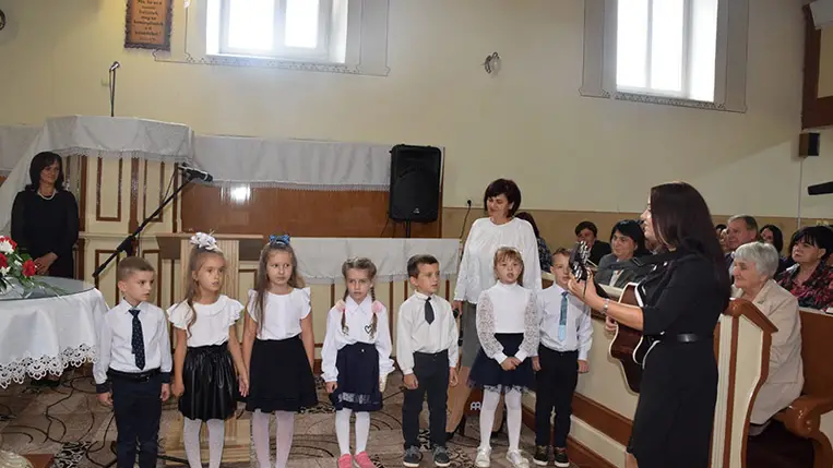 A KMPSZ központi tanévnyitó ünnepségén. Fotó: Kovács Elemér