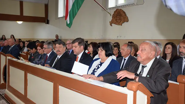 A KMPSZ központi tanévnyitó ünnepségén. Fotó: Kovács Elemér