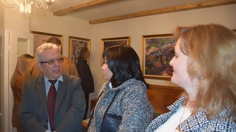 Munkácson felavatták az Erdélyi Béla Emlék- és Alkotóházat. (Fotó: Kovács Elemér)