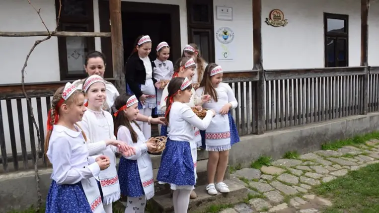 A húsvéti ünnepkör szokásai a Nagyberegi Tájházban. Fotó: Kárpátinfo/Kovács Elemér