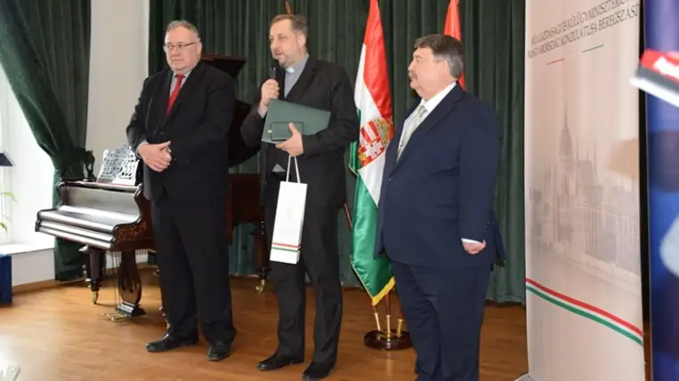 Kitüntették földijeinket. Fotó: Kárpátinfo/Kovács Elemér