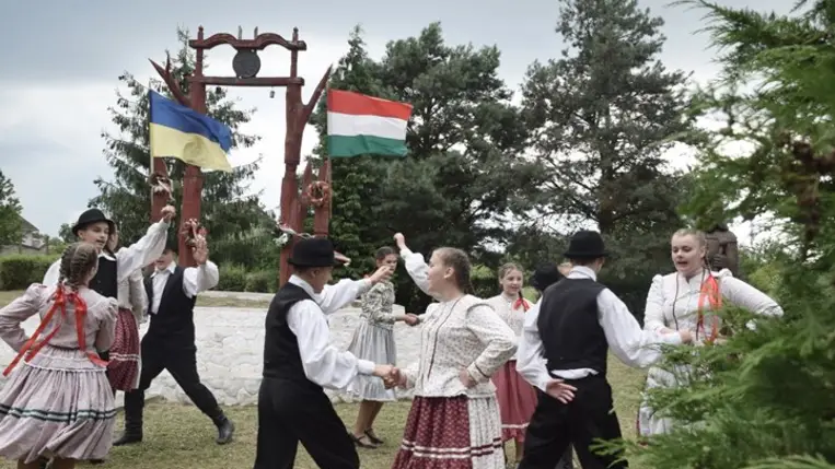 Találkozó a Tiszacsomai Honfoglalási Emlékparkban - Közösségépítés, hagyományőrzés és megmaradás. Fotó: Kovács Elemér