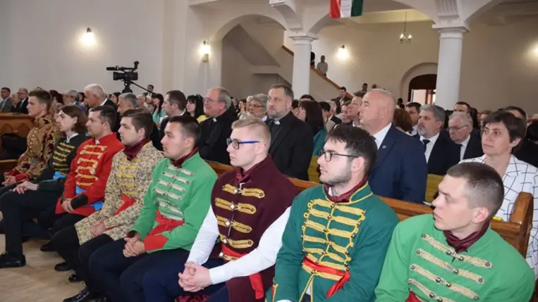 Diplomaátadó ünnepség a beregszászi Rákóczi Főiskolán. Fotó: Kárpátinfo/Kovács Erzsébet