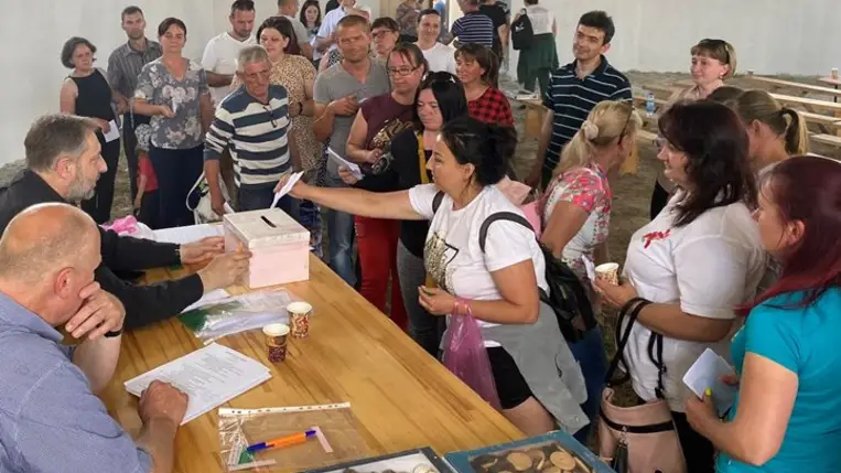 A KMNE tisztújító közgyűlésén - A gyermekvállalás egyenlő a jövőbe vetett hittel. Fotó: Kárpátinfo/Kovács Erzsébet