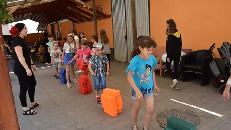 Gyermeknap a Sámuel Alapítvány szervezésében. Fotó: Kovács Erzsébet