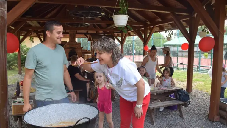 Gyermekdélután a beregszászi római katolikus plébánián. Fotó: Kárpátinfo/Kovács Erzsébet