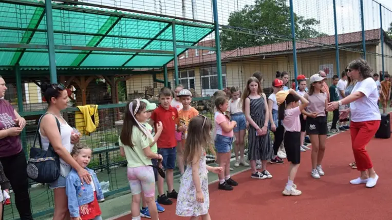 Gyermekdélután a beregszászi római katolikus plébánián. Fotó: Kárpátinfo/Kovács Erzsébet