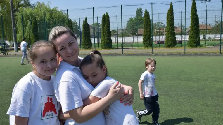 Idén már másodszor szervezett sportnapot a Kárpátaljai Magyar Nagycsaládosok Egyesülete (KMNE) tagcsaládjai számára. Fotó: Kárpátinfo/Kovács Elemér