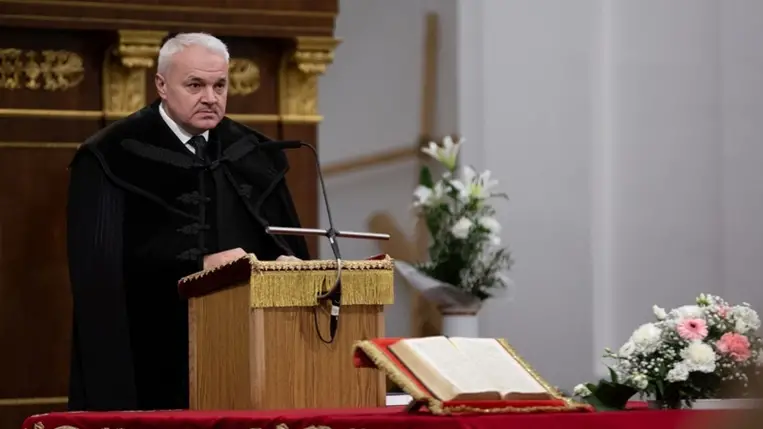 Zán Fábián Sándor püspök. (Fotó: Miskolczi János)