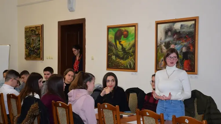 Angol nyelvű turisztikai képzés a Rákóczi Főiskolán. Fotó: Kárpátinfo/Kovács Elemér