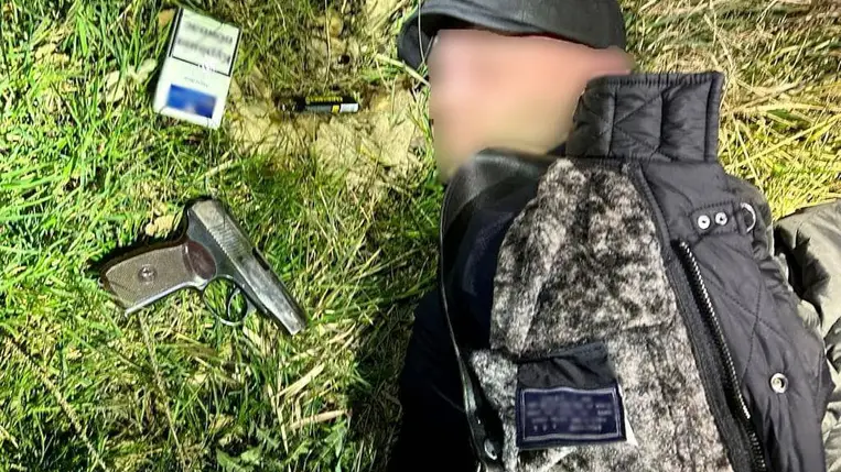 Kést döfött ismerősébe egy férfi Kárpátalján, elfogták. (Fotó: Kárpátaljai Rendőrség)