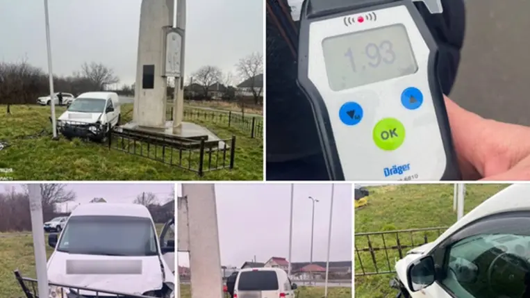 Tökrészeg sofőr okozott balesetet Kárpátalján