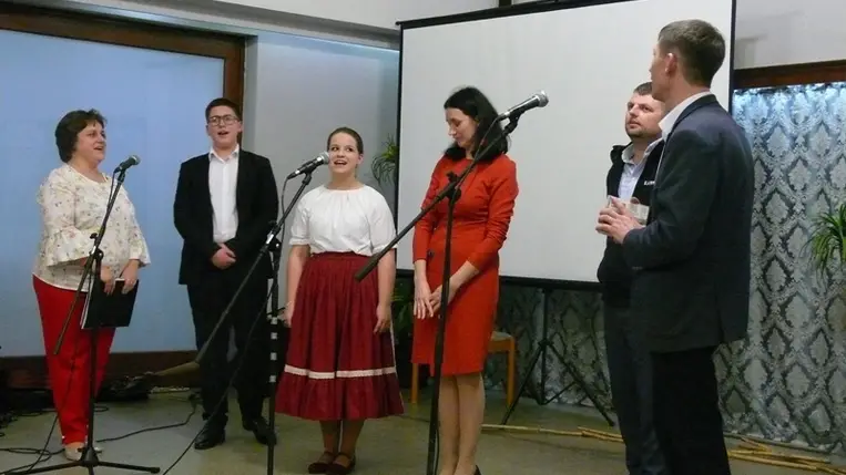 A BorzsaVári népi zenekar lemezbemutatóján. Fotó: Kovács Elemér
