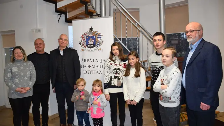 A Magyarországi Református Egyház püspökének kárpátaljai látogatásán. (Fotó: Kovács Erzsébet)