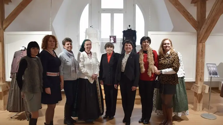 Népviseletkiállítás a Munkácsy Mihály Magyar Házban. Fotó: Kovács Erzsébet