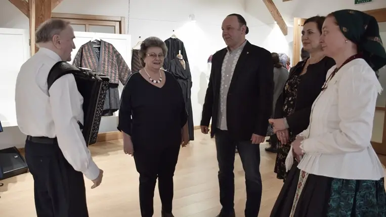 Népviseletkiállítás a Munkácsy Mihály Magyar Házban. Fotó: Kovács Erzsébet