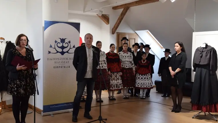 Népviseletkiállítás a Munkácsy Mihály Magyar Házban. Fotó: Kovács Erzsébet