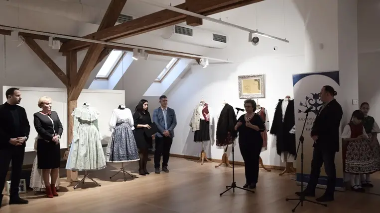 Népviseletkiállítás a Munkácsy Mihály Magyar Házban. Fotó: Kovács Erzsébet