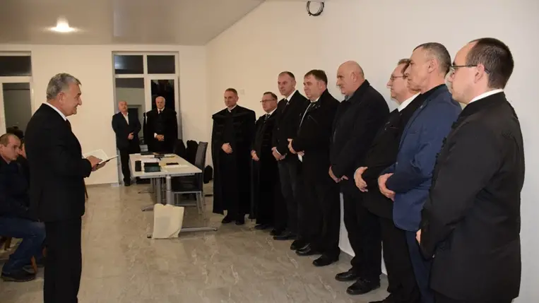 Egyházi tisztségviselők beiktatása Ugocsában. (Fotó: Kovács Erzsébet)