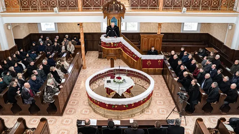 Ünnepi közgyűlés az Ungi Református Egyházmegyében. (Fotó: Kovács Erzsébet)