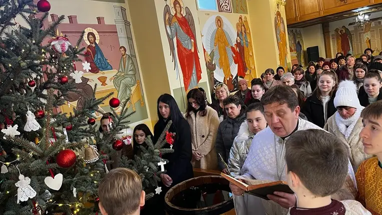 Vízkereszt ünnepe Salánkon (Fotó: Kovács Erzsébet)