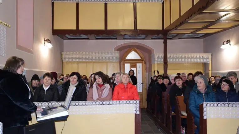 Református nőszövetségi csendesdélután Nagybégányban. (Fotó: Kárpátinfo/Kovács Erzsébet)