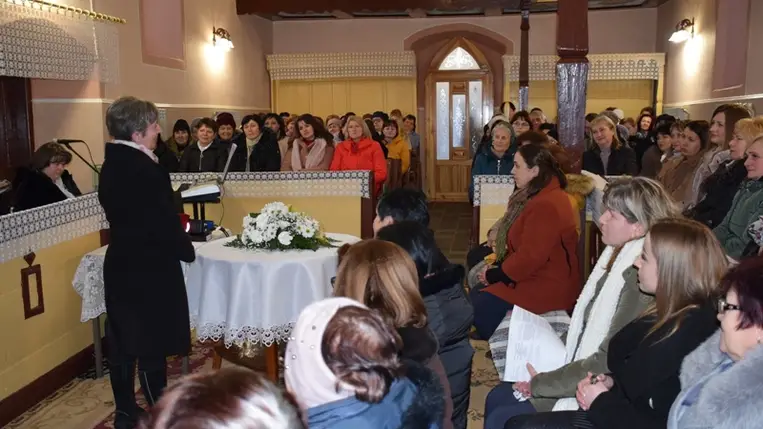 Református nőszövetségi csendesdélután Nagybégányban. (Fotó: Kárpátinfo/Kovács Erzsébet)