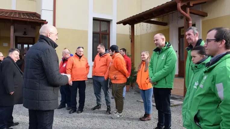 Százmillió forintnyi segélyszállítmány a karitatív szervezetektől. (Fotó: Kárpátinfo/Kovács Erzsébet)