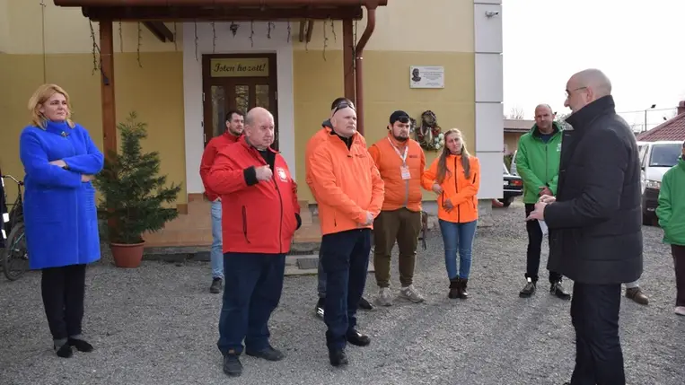 Százmillió forintnyi segélyszállítmány a karitatív szervezetektől. (Fotó: Kárpátinfo/Kovács Erzsébet)