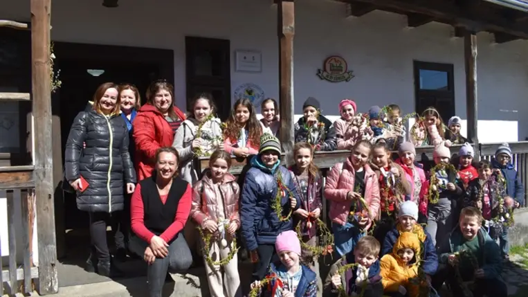 Ünnepváró a Nagyberegi Tájházban - Húsvéti kopogtató