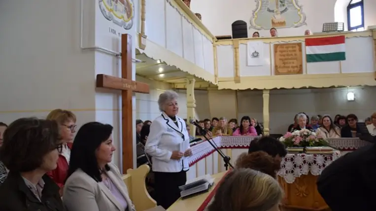Tavaszi nőszövetségi csendesnap Szőlősgyulán - „Szeret az Úr, azért nincs még végünk”. Fotó: Kárpátinfo/ Marton Erzsébet