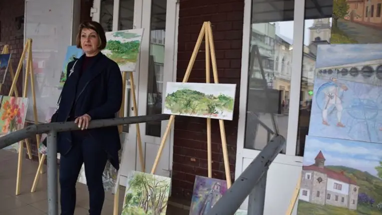 Nemzetközi plein air Beregszászon - Csodálatos hely, nagyszerű emberek. Fotó:Kárpátinfo/Kovács Elemér